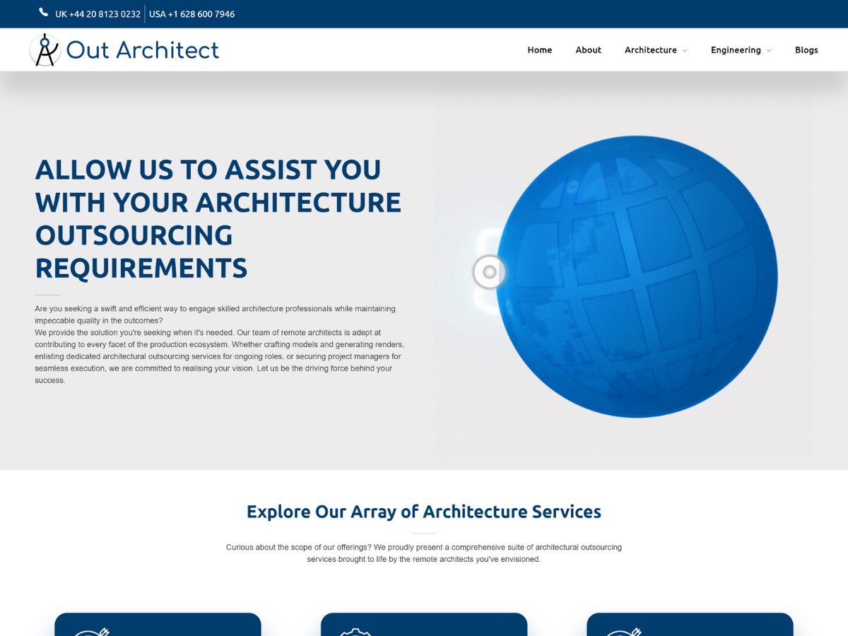 Architecture Outsourcing Services UK Out Architects